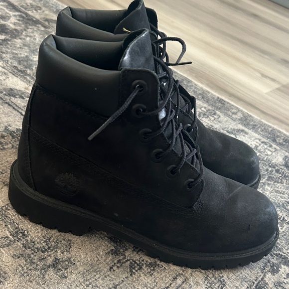Timberland Men's black boots size 6 - Picture 1 of 6